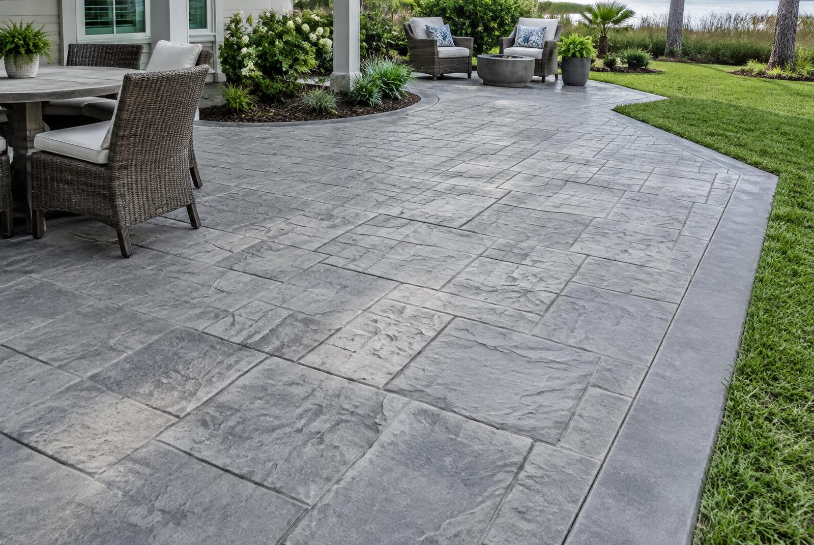 NLG Creative — stamped & decorative concrete